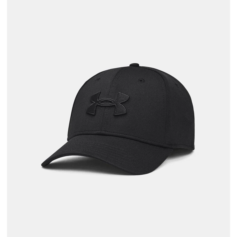 Under Armour Hat Cap Size M/L Black Lightweight 1305036 Blitzing 3.0 Low Mens